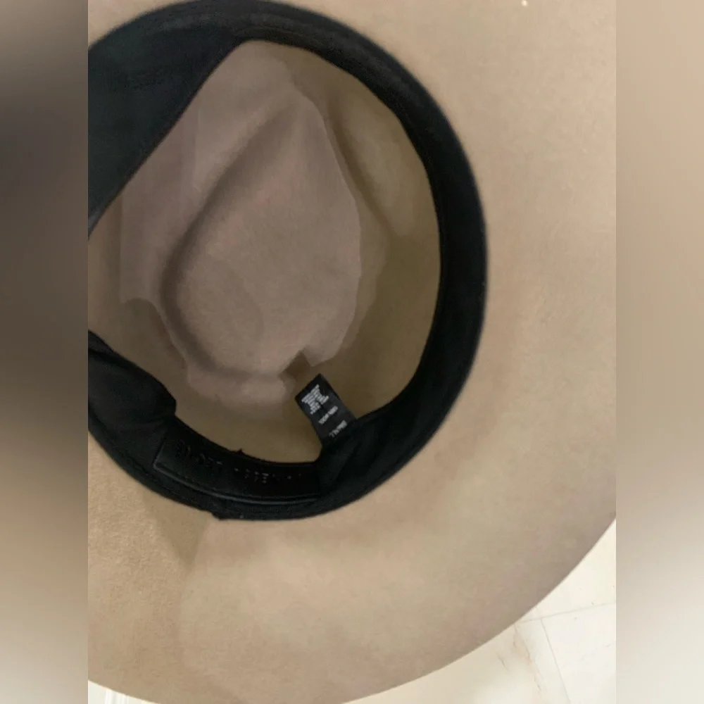 Janessa Leone Ross Wool Fedora Size S - Picture 6 of 7